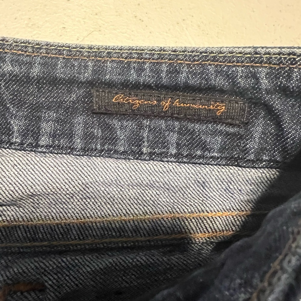 Citizens of Humanity Jeans Bridgitte Low Waist Straight Leg Jeans‎ Sz 26 - Picture 7 of 10